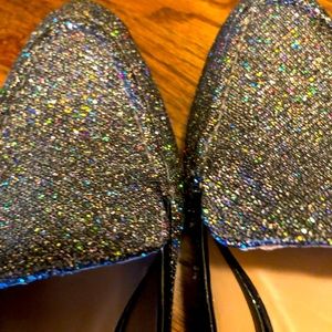 J.Crew Metallic Multi Collins Glitter Loafers E5047 Flats